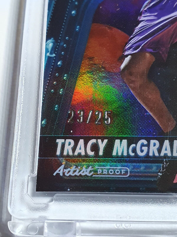 2022 NBA Hoops Tracy McGrady #18 ARTIST PROOF /25 HOLO - Ready to Grade