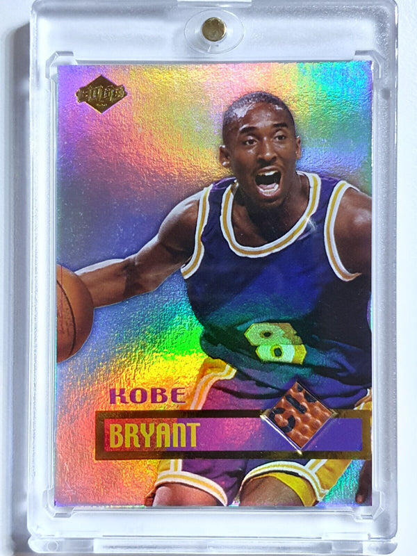 1999 Collector's Edge Kobe Bryant #KB #PATCH GAME BALL Swatch with Text