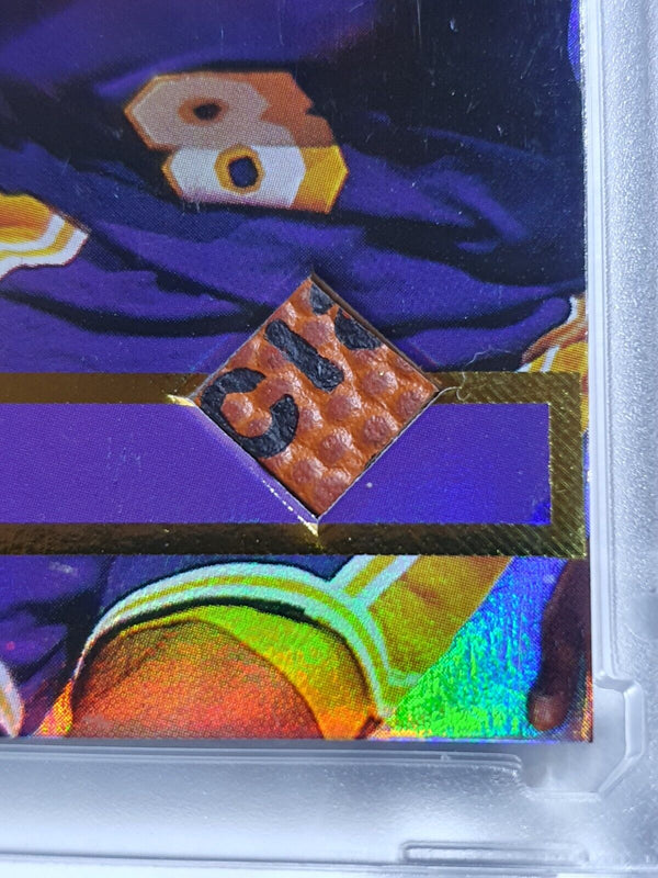 1999 Collector's Edge Kobe Bryant #KB #PATCH GAME BALL Swatch with Text