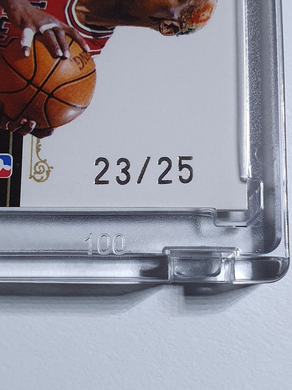 2011 National Treasures Dennis Rodman AUTO GOLD /25 Champions - Very Rare