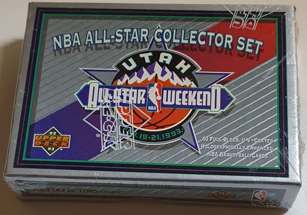 1992 Upper Deck NBA All Star Collector Set - Factory Sealed (Jordan + Shaq RC)