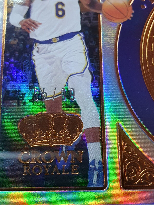 2021 Crown Royale LeBron James #1 BRONZED /99 HOLO Test of Time - Ready to Grade