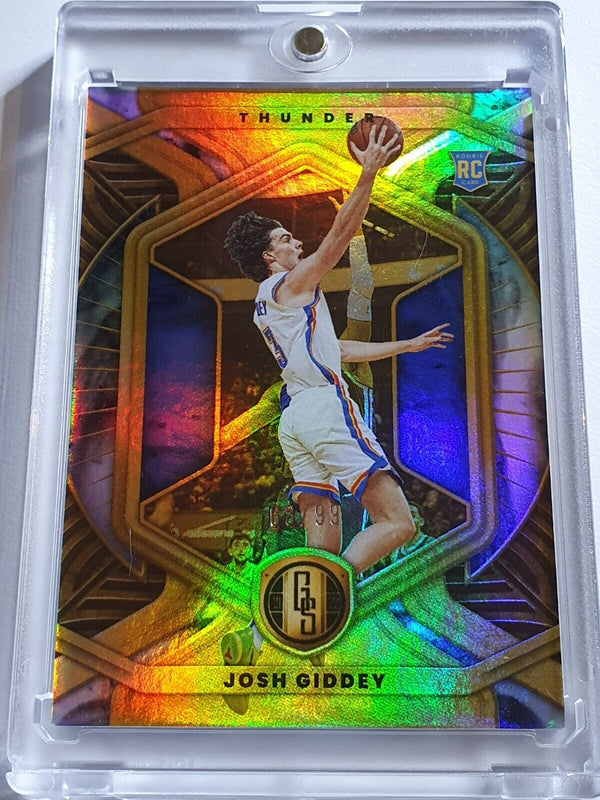 2021 Gold Standard Josh Giddey Rookie /99 SILVER Holo Chronicles RC - Rare