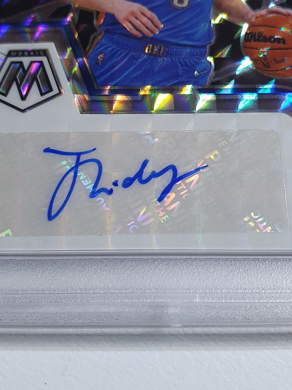 2021 Panini Mosaic Josh Giddey Rookie Autographs RC - PSA 9 (POP 3)