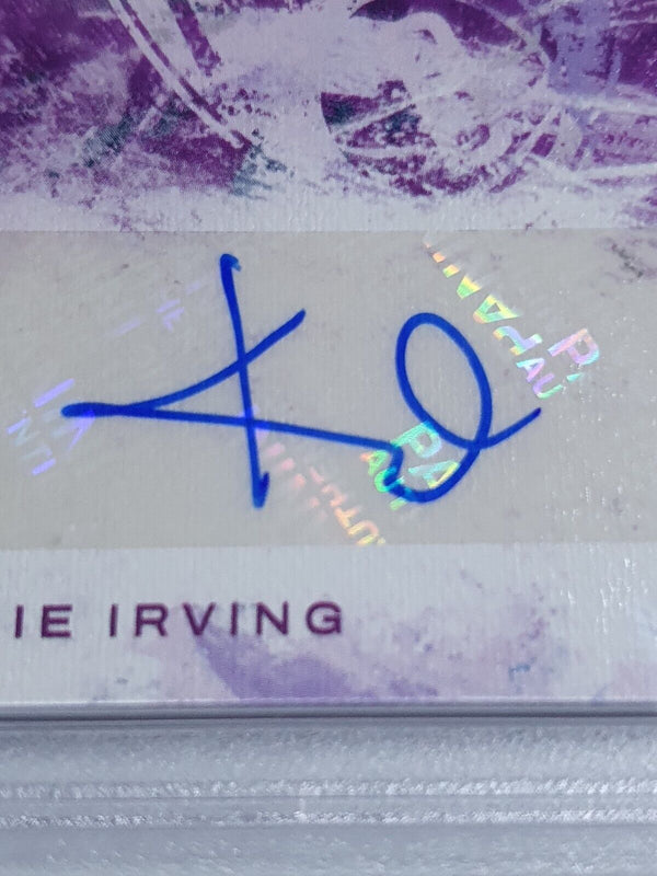 2021 Court Kings Kyrie Irving AUTO SAPPHIRE /25 Signature - PSA 9 (POP 1)