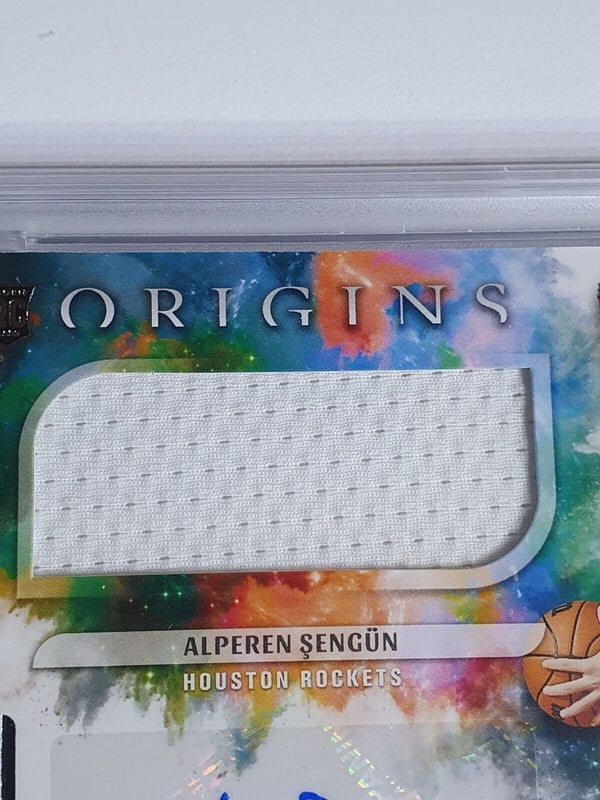 2021 Origins Alperen Sengun Rookie Patch Auto #RPA RC - PSA 9 (POP 1)