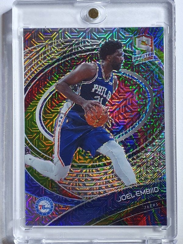 2020 Panini Spectra Joel Embiid #92 META Prizm /25 - Ready to Grade