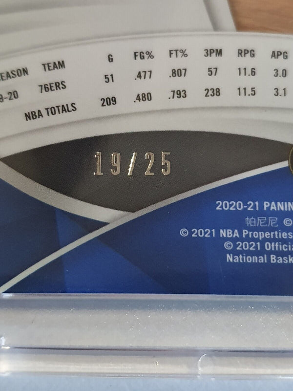 2020 Panini Spectra Joel Embiid #92 META Prizm /25 - Ready to Grade