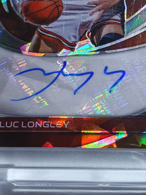 2021 Panini Spectra Luc Longley AUTO /49 Silver Holo Icons Autographs - Rare