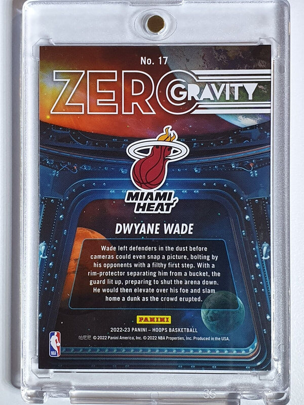 2022 NBA Hoops Dwyane Wade #17 ARTIST PROOF /25 HOLO - Ready to Grade