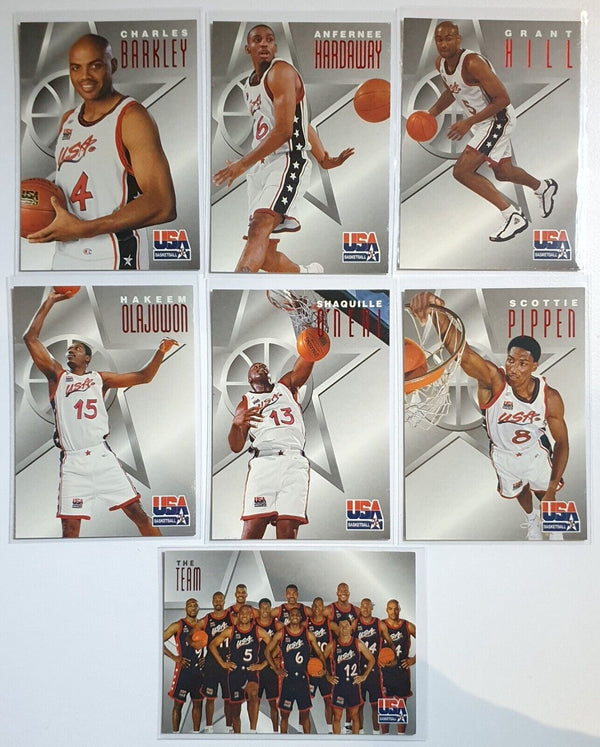 1996 Skybox Team USA Basketball Dream Team II - COMPLETE 14 CARD SET