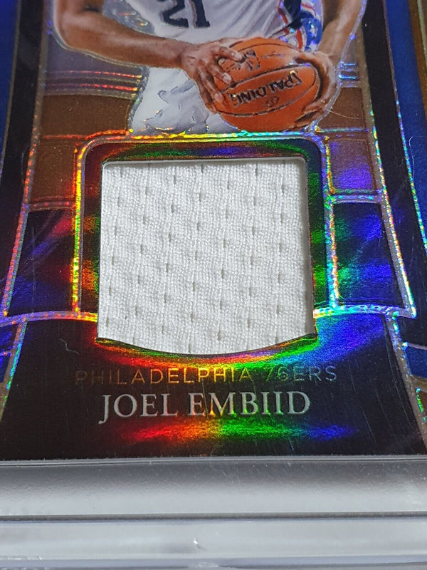 2020 Panini Select Joel Embiid #Patch COPPER /49 Game Worn Jersey  - Rare