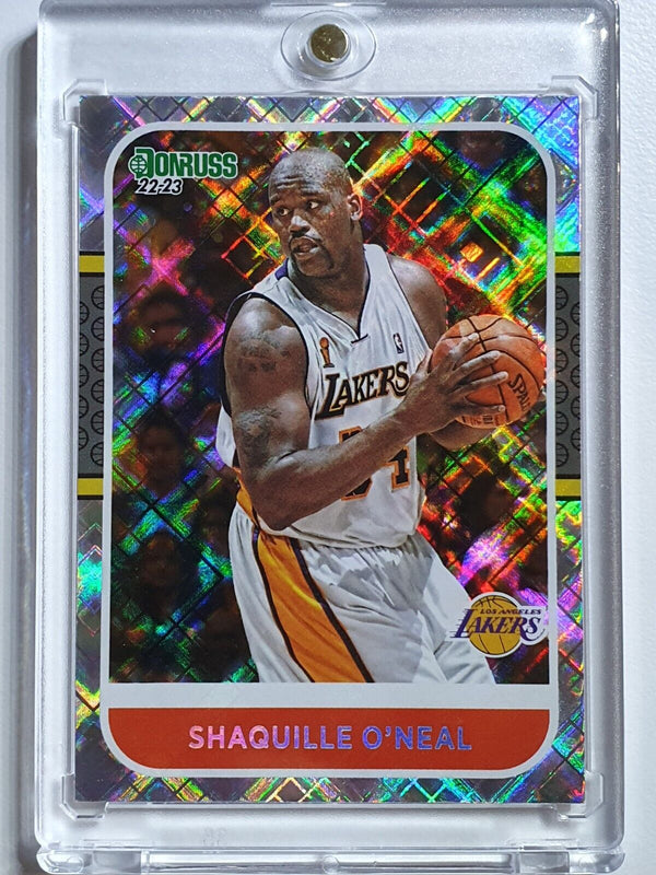 2022 Donruss Shaquille O'Neal #2 DIAMOND Holo Retro Series  - Ready for Grading