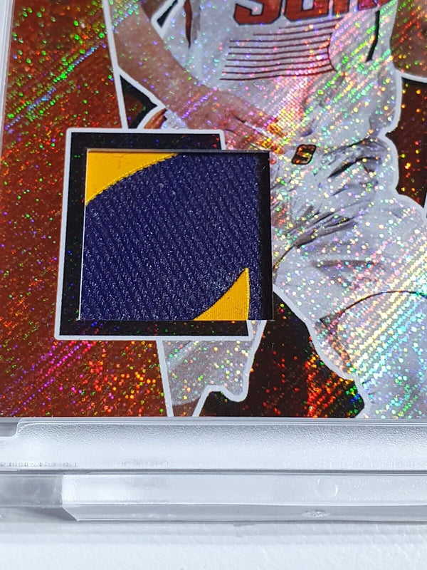 2017 Panini Devin Booker #PATCHES COSMIC /49 Game Worn 2 Color Jersey - Rare