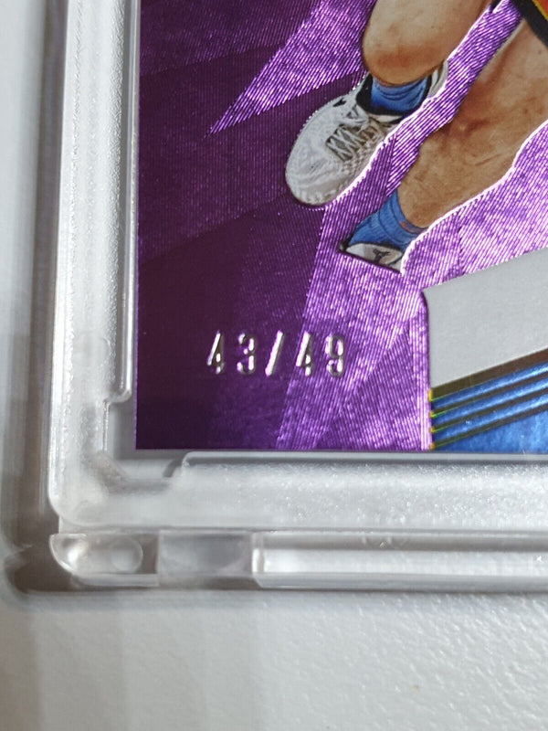 2022 Panini Donruss Elite Josh Giddey #183 PURPLE /49 Holo - Ready for Grading