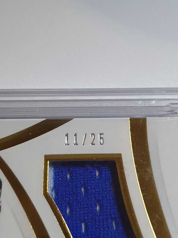 2014 Immaculate Shaquille O'Neal #PATCH /25 Game Worn Jersey - PSA 9 (POP 1)