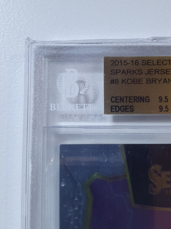 2015 Select Kobe Bryant #PATCH /99 Game Worn Jersey  - BGS 9.5 (POP 3)