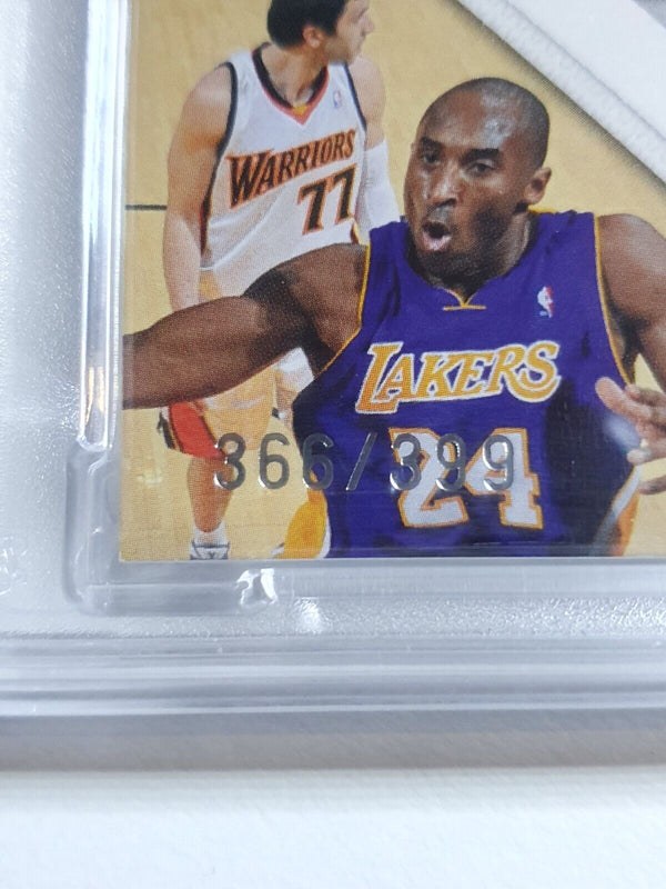 2010 Threads Kobe Bryant #PATCH /399 Game Worn Jersey - PSA 9 (POP 1)