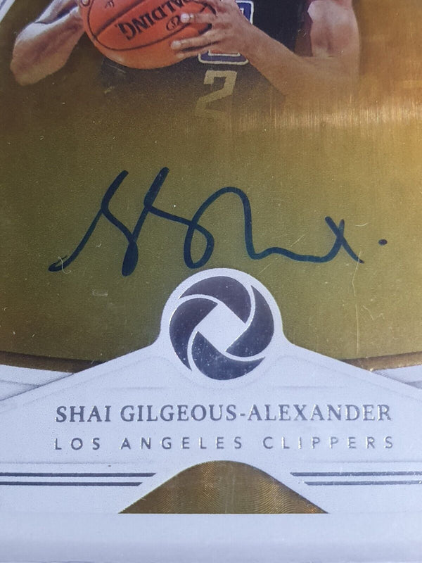 2018 Opulence Shai Gilgeous-Alexander Rookie AUTO /99 Autographs - BGS 9 (POP 4)