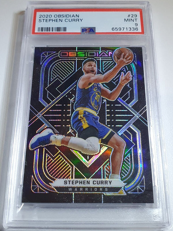2020 Obsidian Stephen Curry #29 ELECTRIC ETCH Holo - PSA 9 (POP 2)