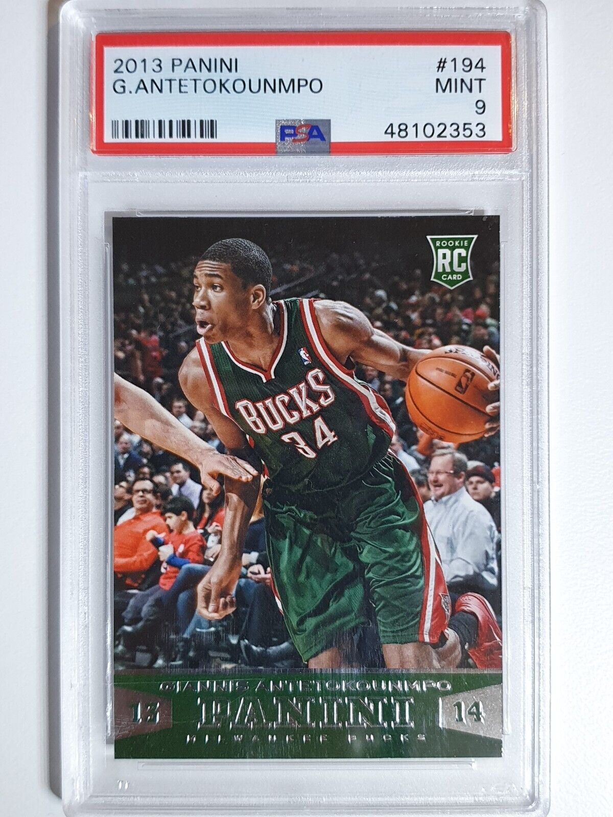 Giannis Antetokounmpo 2013 Fleer outlets Retro '95 Ultra #208 PSA 9.0 MINT