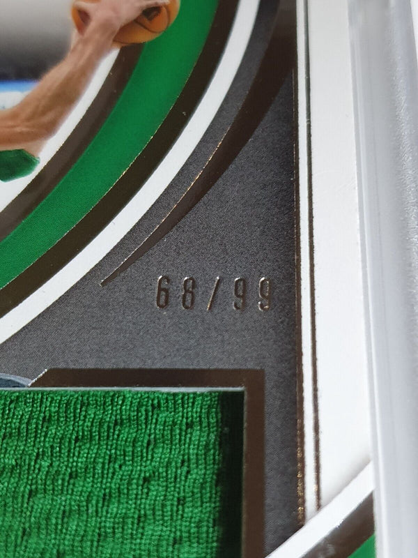 2021 Panini Immaculate Jayson Tatum #PATCH /99 Game Worn Jumbo Jersey - Rare