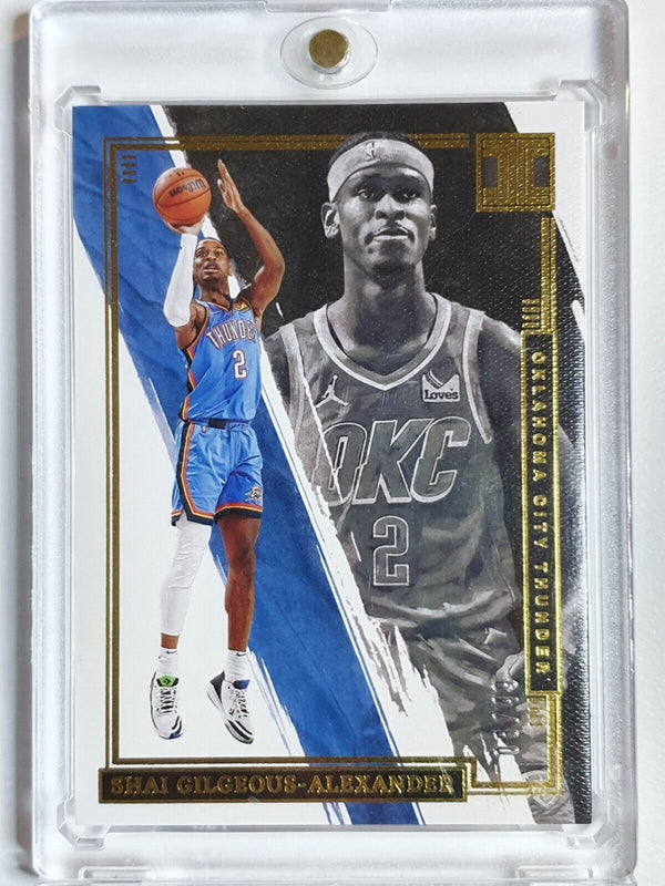 2021 Panini Impeccable Shai Gilgeous-Alexander #30 GOLD /49 Edition - Rare