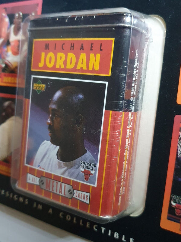 1995 Upper Deck Michael Jordan ALL METAL Card Set 4 Cards - Factory Sealed