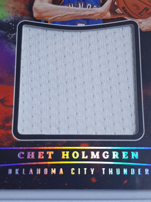 2022 Origins Chet Holmgreen Rookie #PATCH RED 07/49 Jumbo Jersey RC - Rare