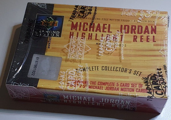 1997 Upper Deck Michael Jordan Highlight Reel Film (5 Cards) - Factory Sealed