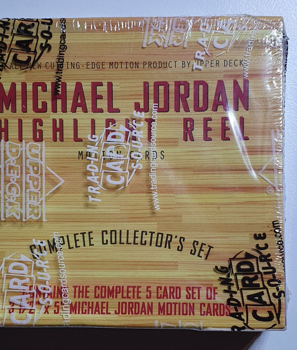 1997 Upper Deck Michael Jordan Highlight Reel Film (5 Cards) - Factory Sealed