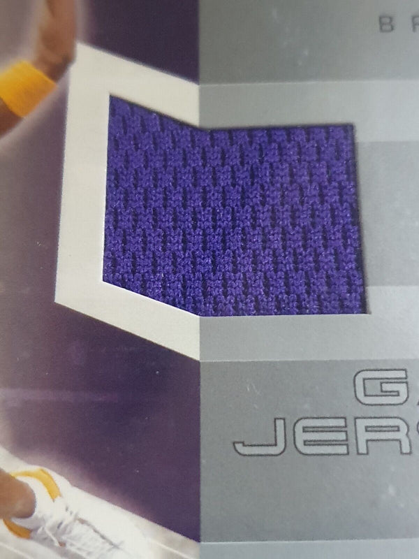 2002 Upper Deck Kobe Bryant #PATCH Game Worn Jersey - BGS 9 (POP 1)