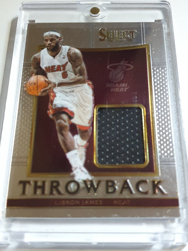 2016 Panini Select LeBron James #PATCH /149 Game Worn Jersey - Rare