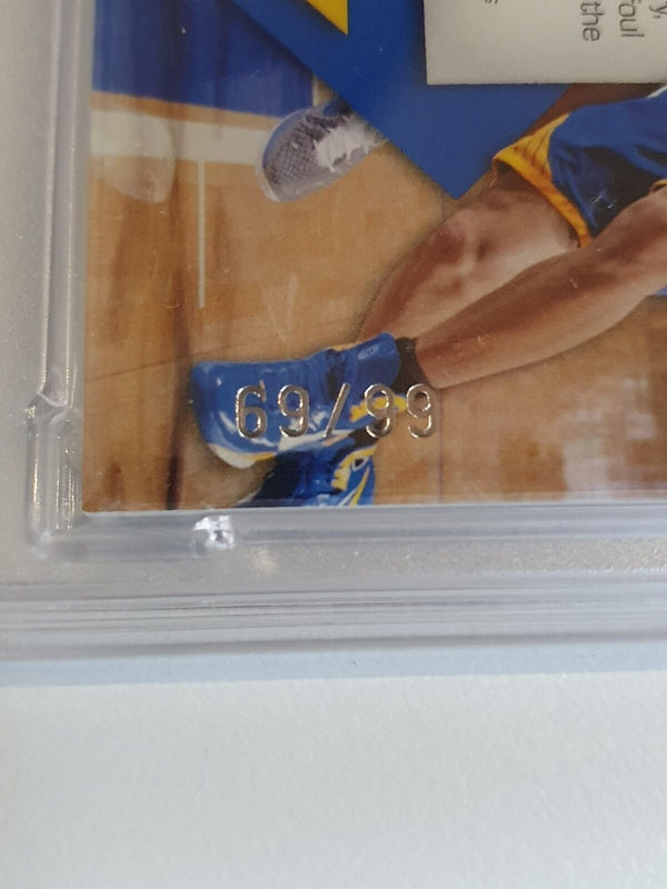 2010 Totally Certified Stephen Curry #PATCH /99 Game Worn Jersey - PSA 9 (POP 2)