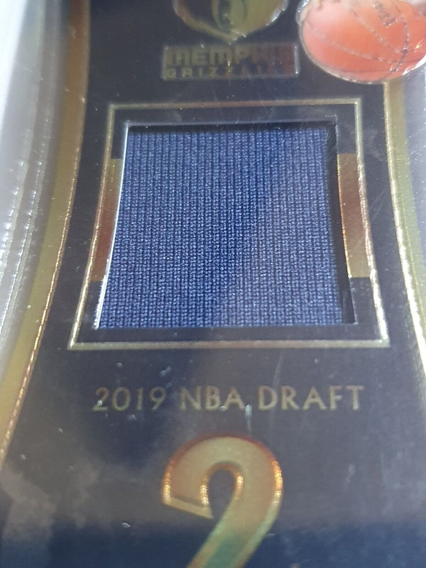 2019 Panini Select Ja Morant Rookie #PATCH Game Worn Jersey RC - PSA 9 (LOW POP)
