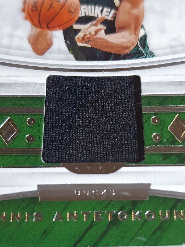 2019 Crown Royale Giannis Antetokounmpo #PATCH Game Worn Jersey - Rare