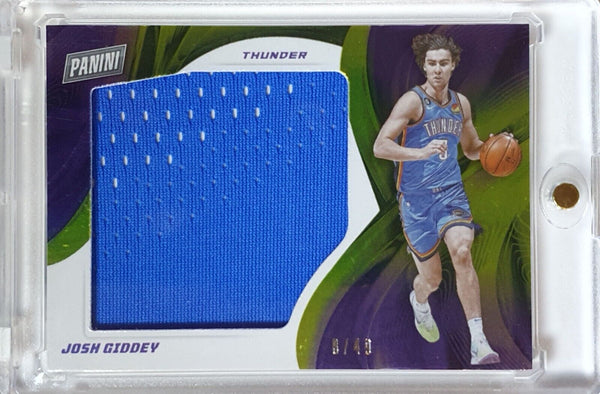 2022 Panini Josh Giddey #PATCH /49 Jumbo Jersey Player of the Day  - Rare