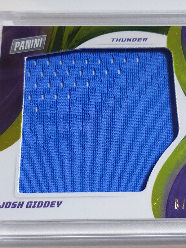 2022 Panini Josh Giddey #PATCH /49 Jumbo Jersey Player of the Day  - Rare