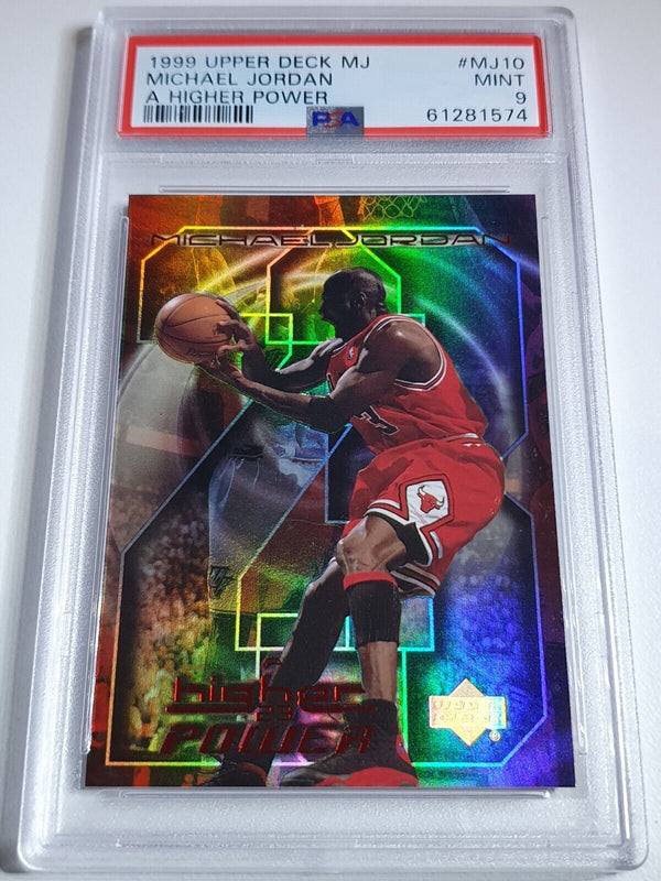 1999 Upper Deck Michael Jordan Higher Power #MJ10 HOLO - PSA 9 (POP 35)