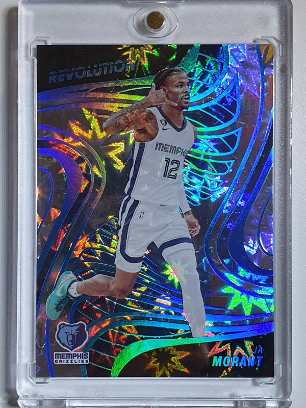 2022 Panini Revolution Ja Morant #93 IMPACT /149 Holo - Ready to Grade