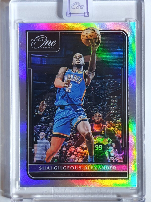 2021 Panini One and One Shai Gilgeous-Alexander #8 HOLO /99 - Factory Sealed