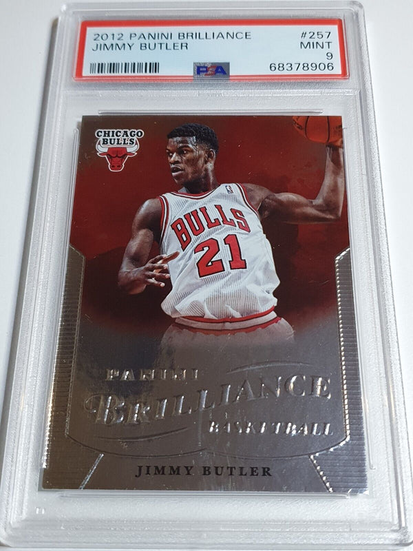 2012 Panini Brilliance Jimmy Butler Rookie #257 RC - PSA 9 (LOW POP)