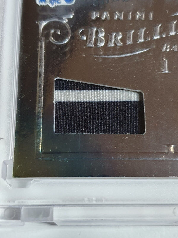 2012 Panini Brilliance Shaquille O'Neal #PATCH Dual Game Worn Jerseys - Rare
