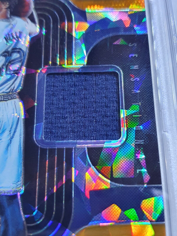 2019 Prizm Ja Morant Rookie #PATCH ORANGE ICE Game Worn Jersey - PSA 9 (LOW POP)