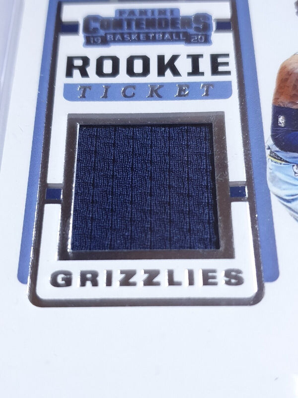 2019 Contenders Ja Morant Rookie #PATCH Game Worn Jersey RC - PSA 9 (Low POP)
