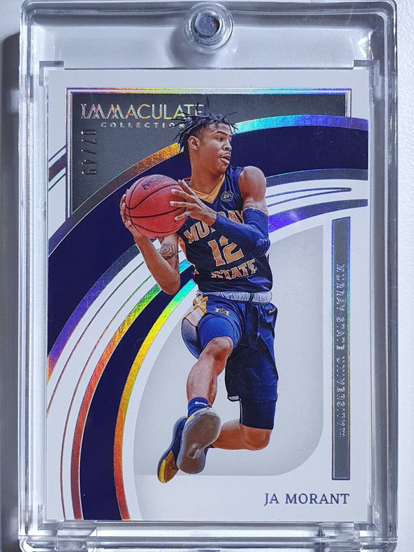 2022 Panini Immaculate Ja Morant #4 SILVER Prizm /49 - Ready to Grade