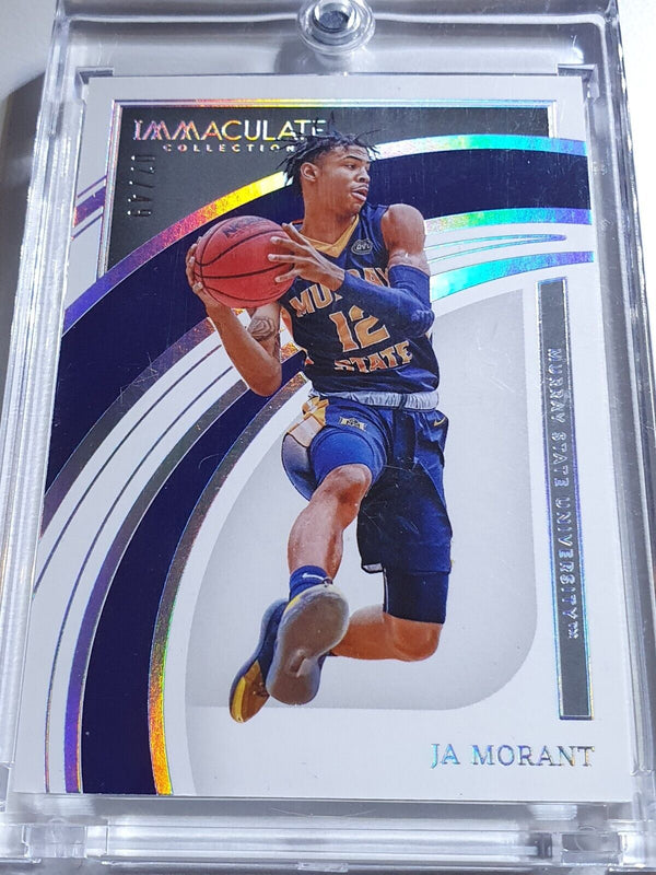 2022 Panini Immaculate Ja Morant #4 SILVER Prizm /49 - Ready to Grade