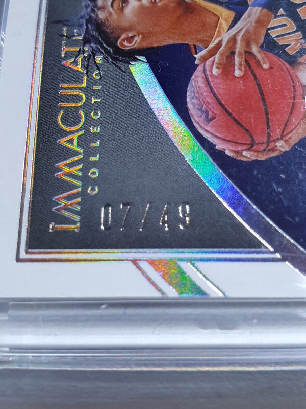 2022 Panini Immaculate Ja Morant #4 SILVER Prizm /49 - Ready to Grade