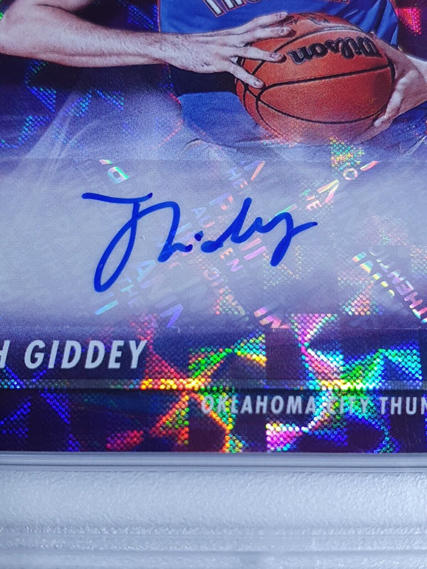 2021 NBA Hoops Josh Giddey Rookie AUTO HYPER GOLD Autograph - PSA 9 (POP 1)