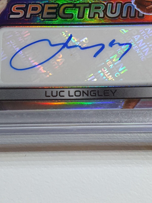 2021 Panini Spectra Luc Longley AUTO HOLO /99 Full Spectrum Signature - Rare